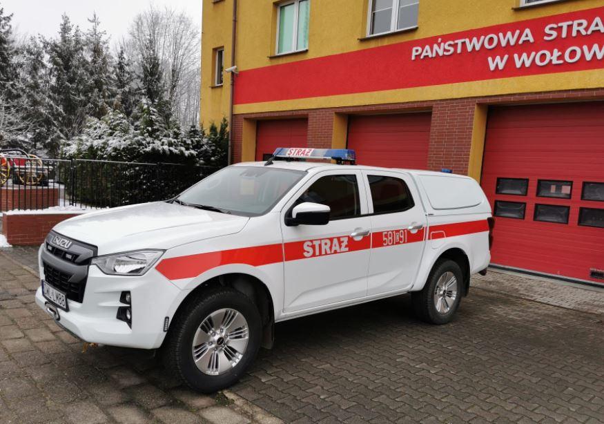Nowy samochód dla wołowskich strażaków