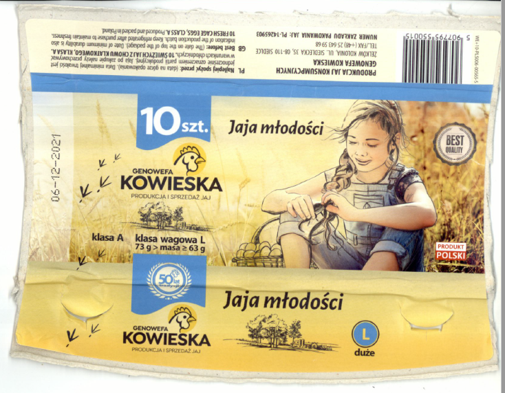 Salmonella nie tylko na skorupkach