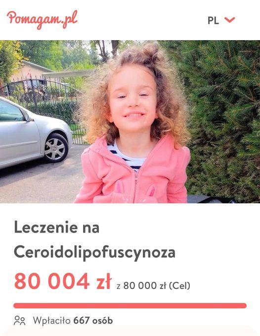 Udało się! Zbiórka dla Nadii zakończona sukcesem