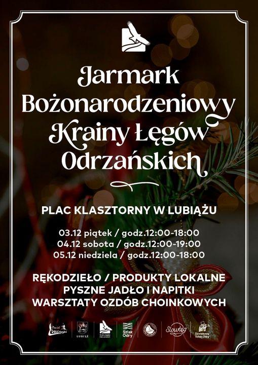 Jarmark Bożonarodzeniowy Krainy Łęgów Odrzańskich