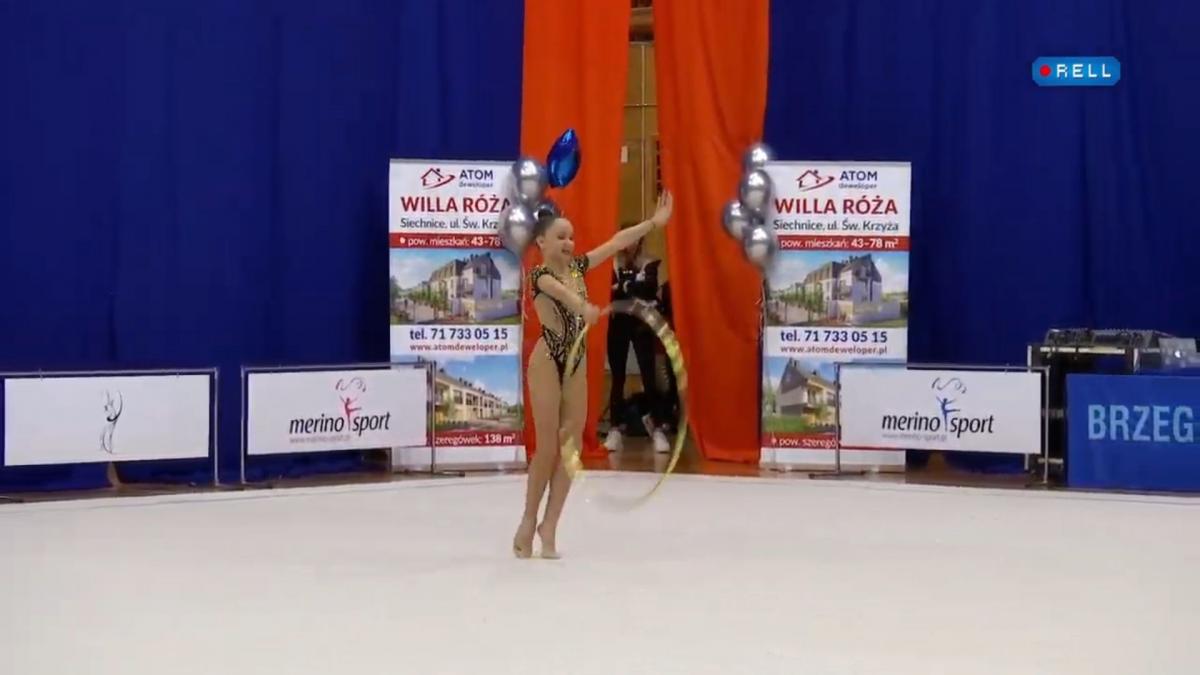 Trwa Międzynarodowy Turniej Gimnastyki Artystycznej o Puchar Burmistrza Brzegu Dolnego 
