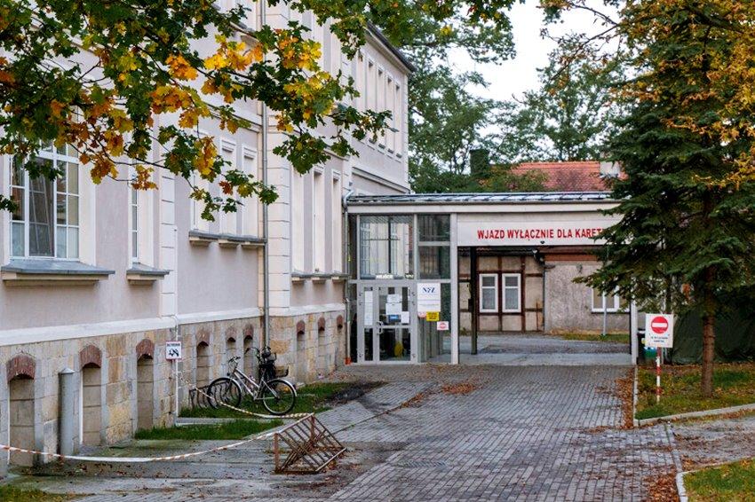 Szpital w Wołowie znów jest szpitalem COVID