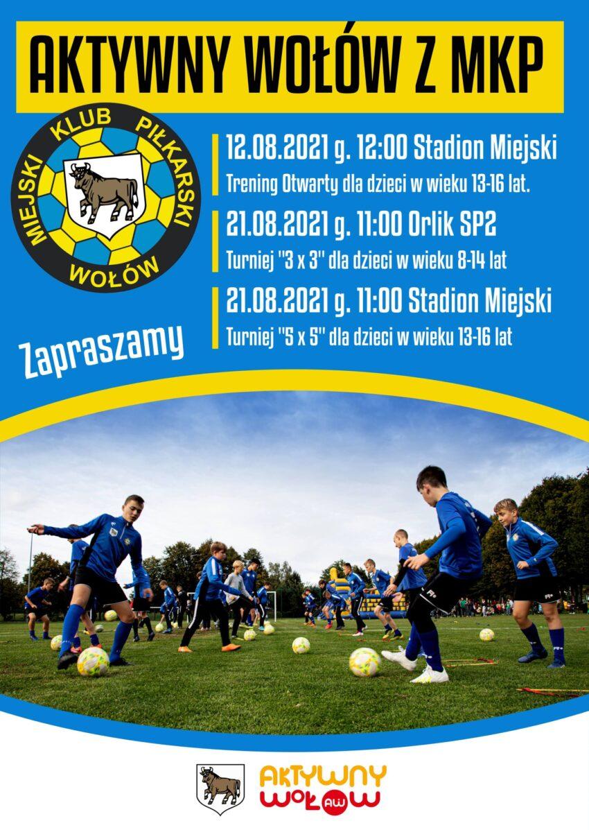 Aktywny Wołów. Dzisiaj otwarty trening na stadionie