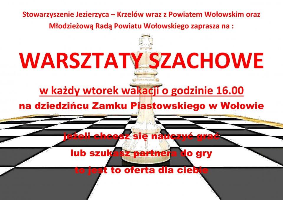 Wtorkowe szachy na wołowskim zamku