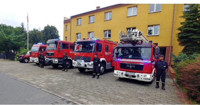 Wołowscy strażacy także uczcili rocznicę wybuchu Powstania Warszawskiego
