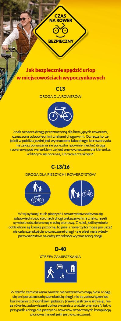 Jak bezpiecznie spędzić urlop w miejscowościach wypoczynkowych poruszając się na dwóch kółkach?