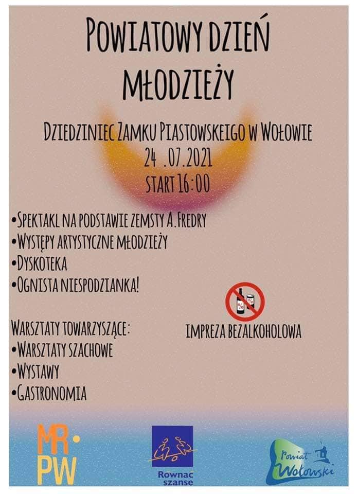 Dzisiaj Powiatowy Dzień Młodzieży na wołowskim zamku