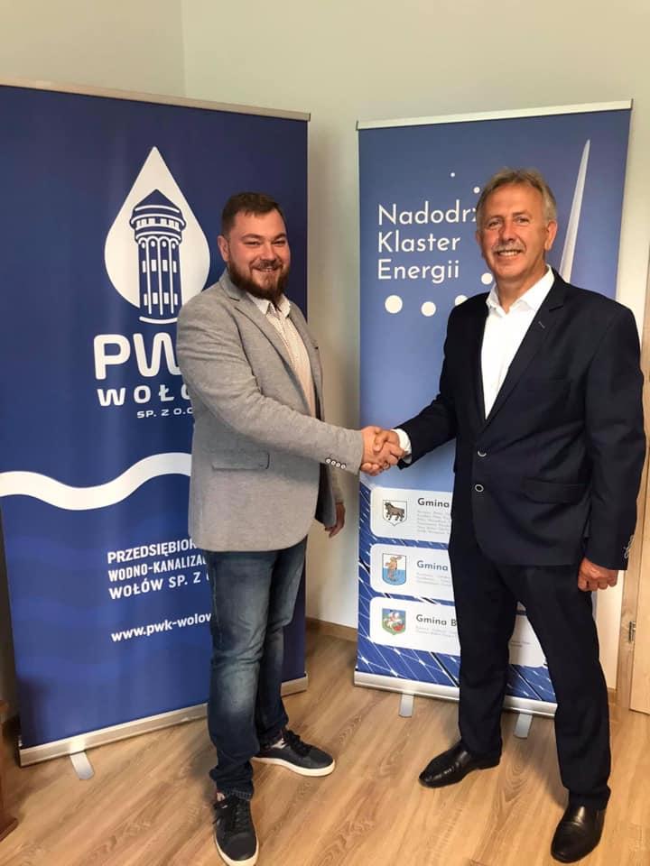 Przedsiębiorstwo Wodno-Kanalizacyjne Wołów stawia na odnawialne źródła energii w ramach Nadodrzańskiego Klastra Energii
