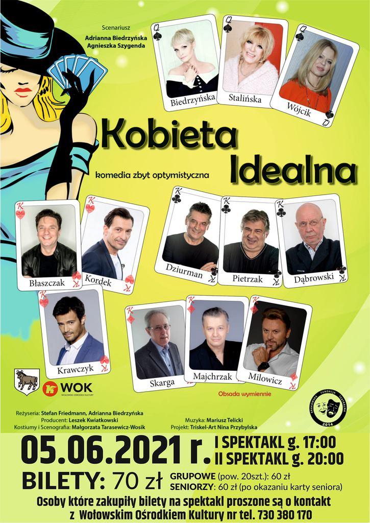 Kobieta idealna. WOK zaprasza na spektakl
