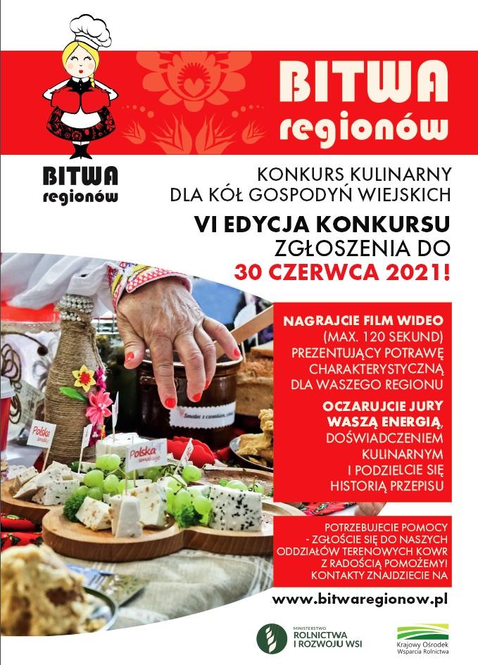 Bitwa Regionów, czyli konkurs kulinarny dla Kół Gospodyń Wiejskich