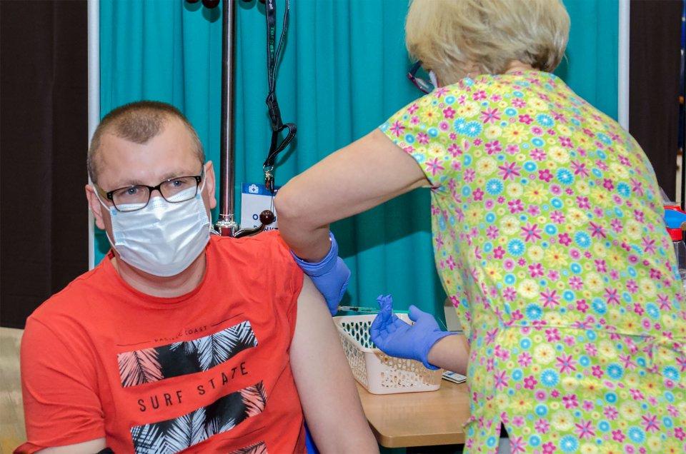 Punkt Szczepień Powszechnych w Brzegu Dolnym rozpoczął działalność