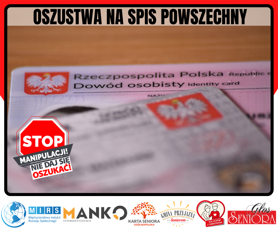 Trwa Narodowy Spis Powszechny. Spisz się bezpiecznie, uważaj na oszustów