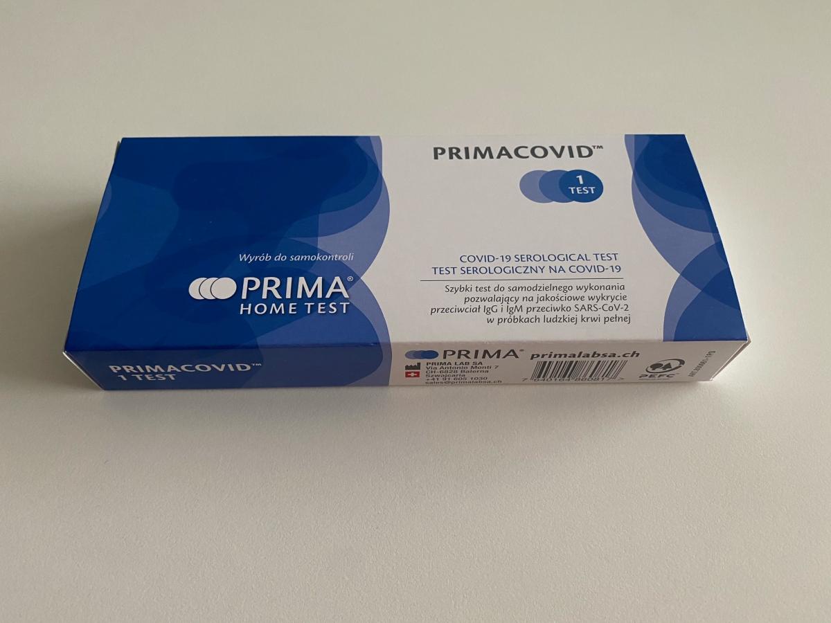 W Biedronce kupimy testy na obecność przeciwciał Covid-19