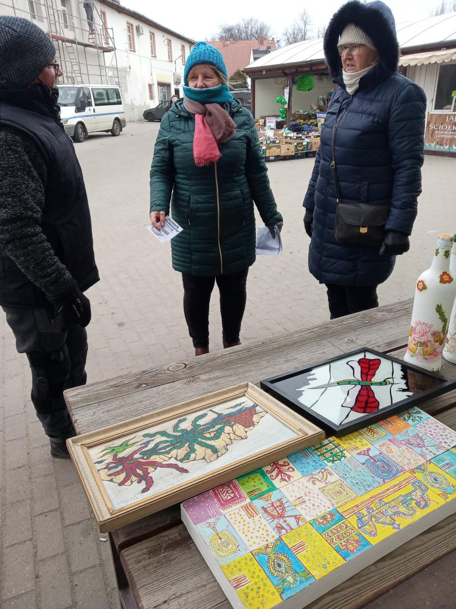 Wołowscy seniorzy uruchomili swoje stoisko