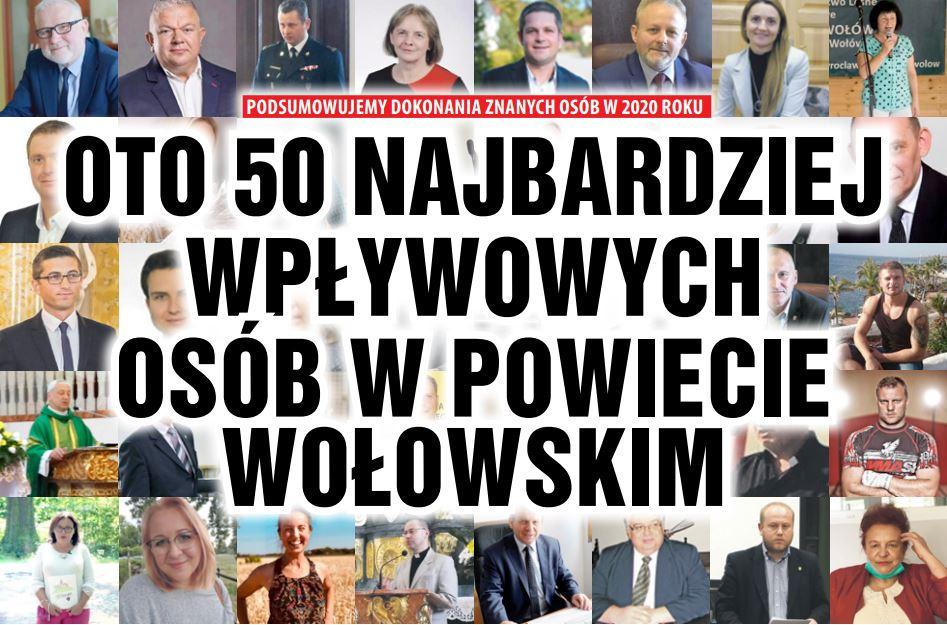 Oto 50 najbardziej wpływowych osób w powiecie wołowskim