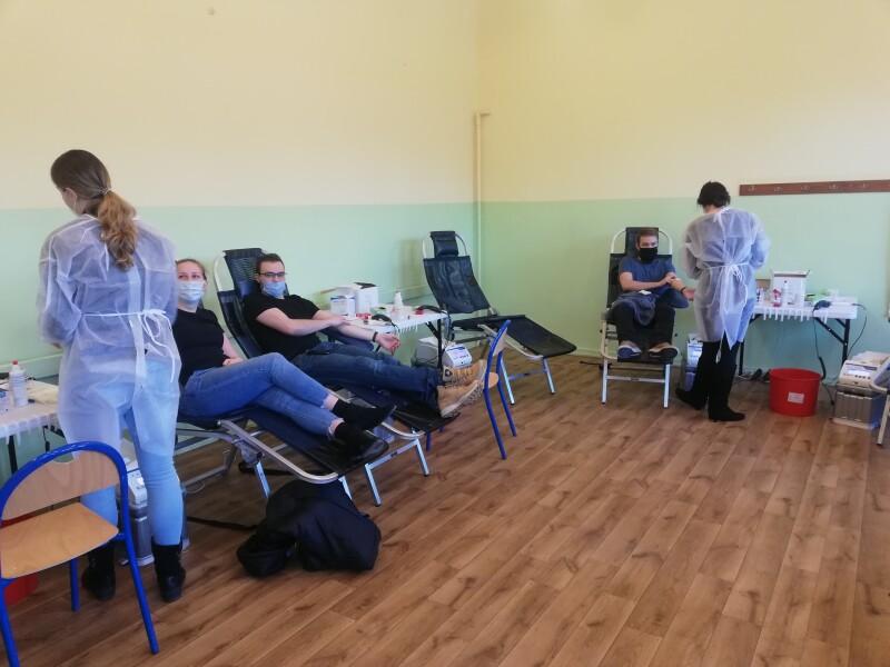 Pierwsza w tym roku akcja poboru krwi