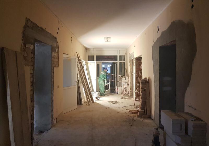 Remontują szpital. Tutaj przeniosą internę z Wołowa