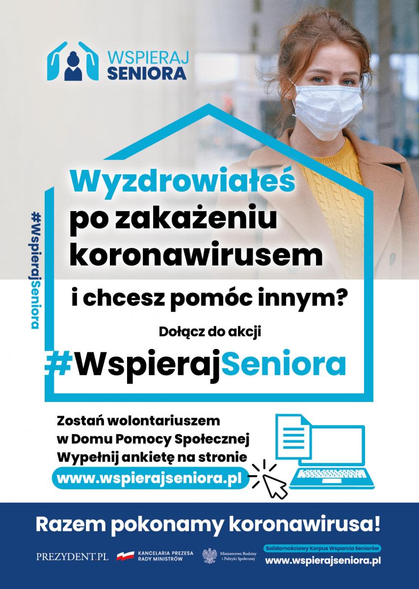 Przeszedłeś zakażenie koronawirusem? Możesz pomagać bezpiecznie