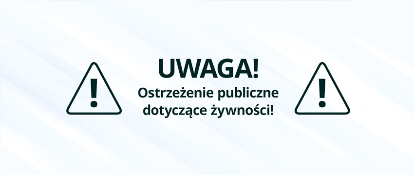 Główny Inspektor Sanitarny wycofuje partię produktu