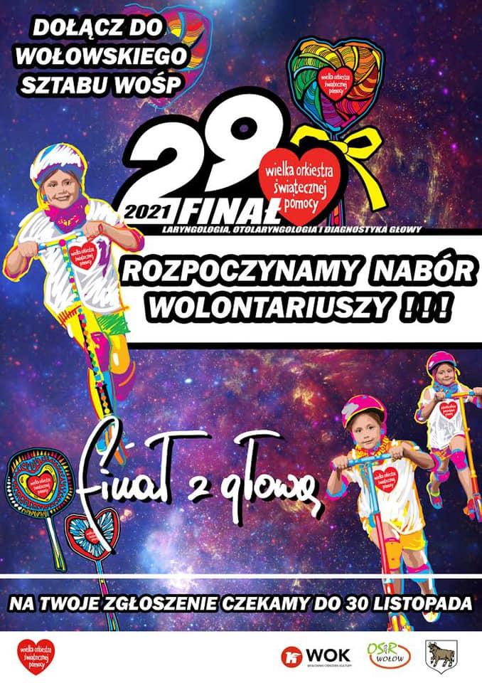 Rusza nabór wolontariuszy do WOŚP w Wołowie