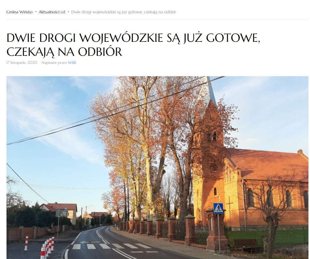Zakończyły się remonty dwóch dróg w gminie