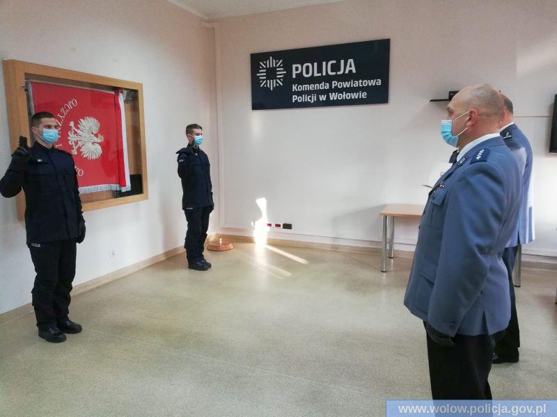 Dwóch nowych funkcjonariuszy rozpoczęło pracę w wołowskiej policji