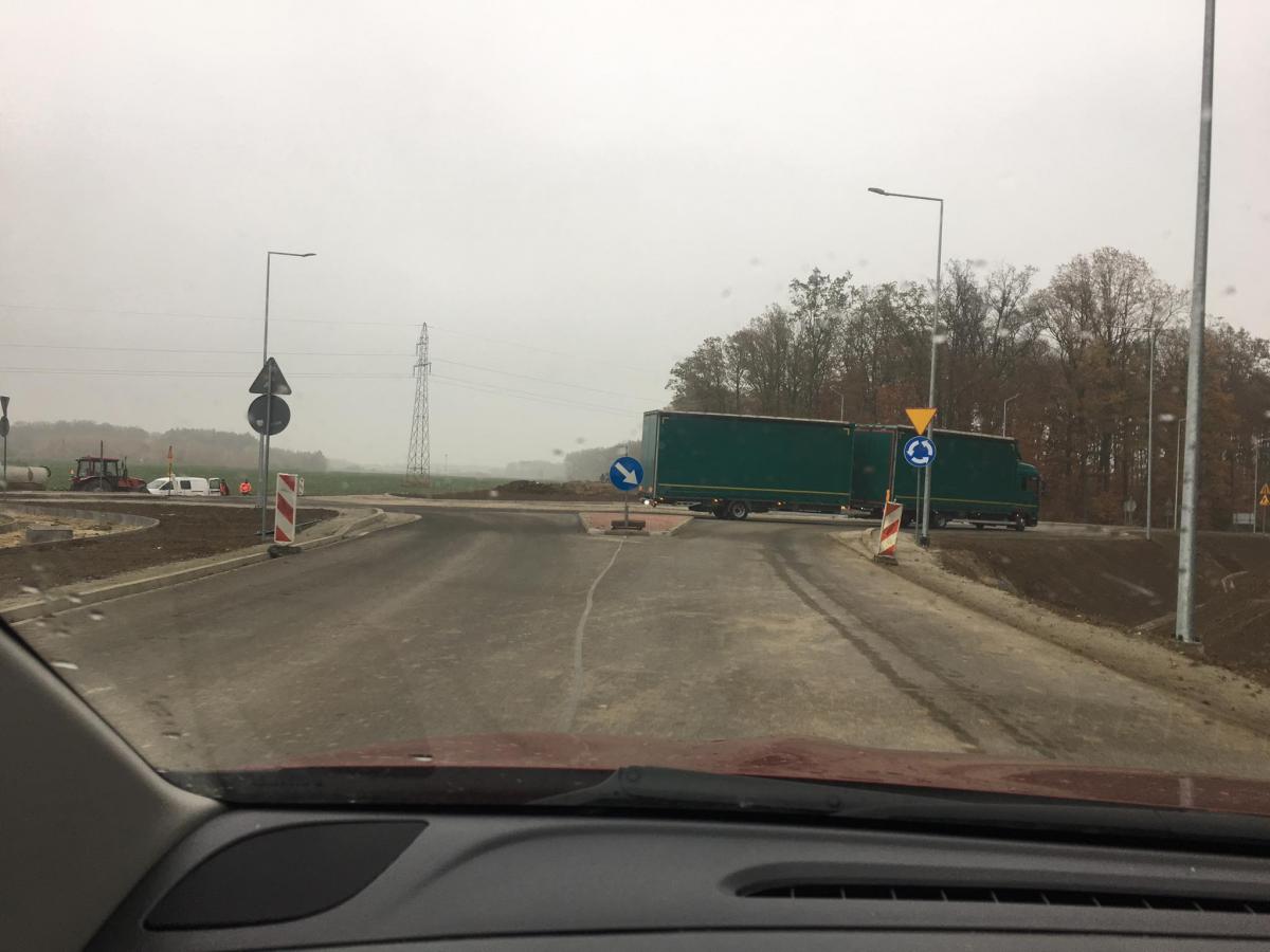 Kierowcy mogą już korzystać z nowego ronda