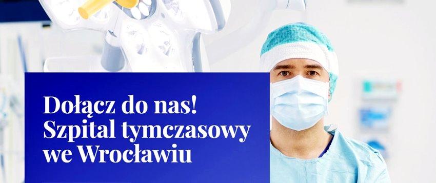 Trwa rekrutacja pracowników do szpitala tymczasowego