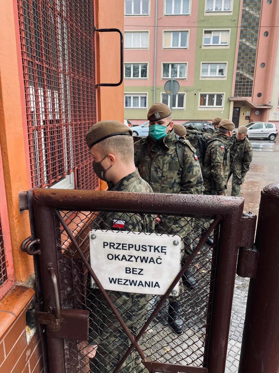 Stawiennictwo żołnierzy WOT zgodne z planami