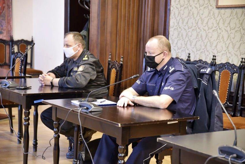 Sztab zarządzania kryzysowego debatował o sytuacji w powiecie