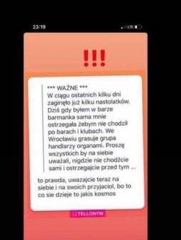 Ta historia przeraziła młodzież. Policja zapewnia, że to nie są porwania