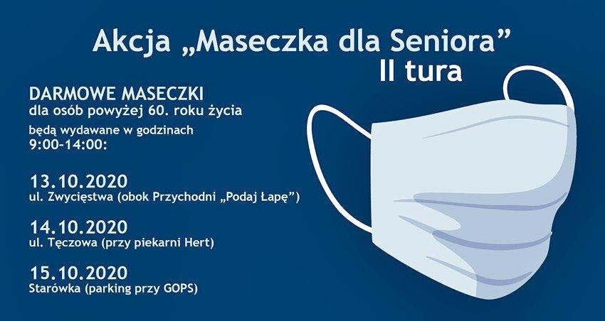 Rusza akcja Maseczka dla Seniora
