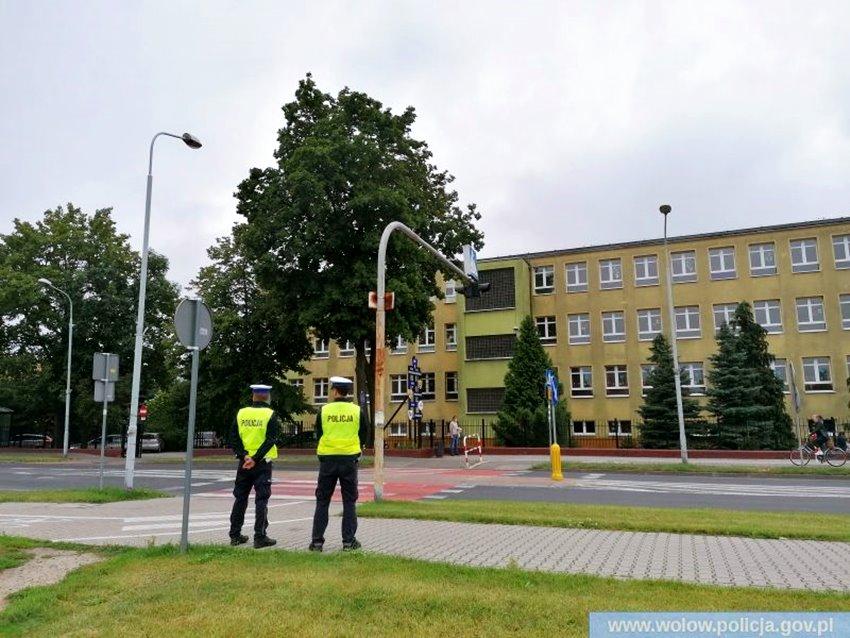 Trwa policyjna akcja Bezpieczna droga do szkoły