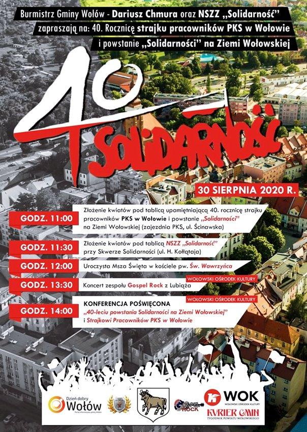 40 lat Solidarności Ziemi Wołowskiej