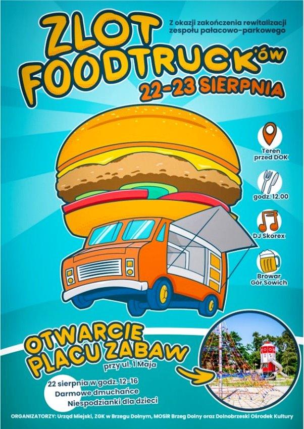 Zlot Foodtrucków w Brzegu Dolnym