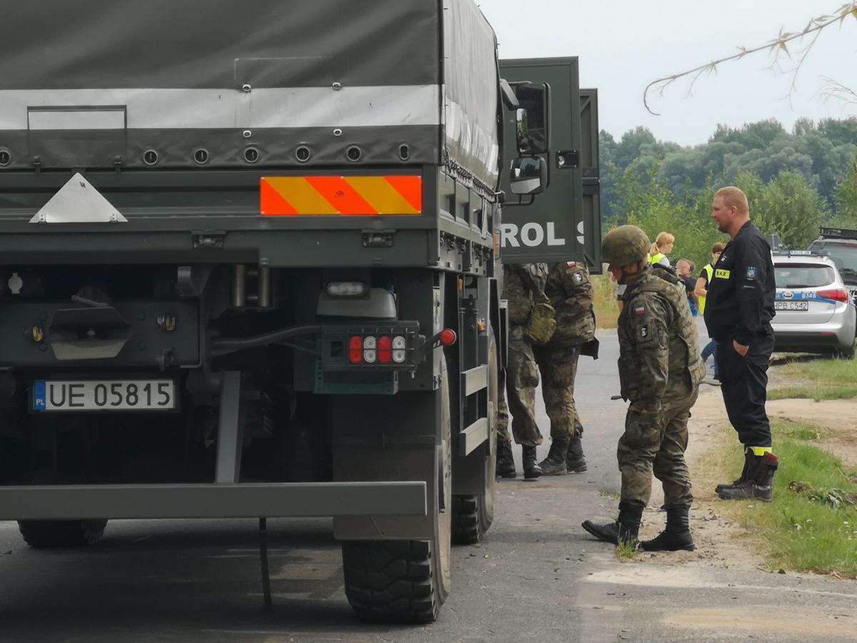 Saperzy zabrali z posesji niewybuch z czasów wojny