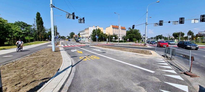 Na ul. Obornicką wrócił ruch samochodowy