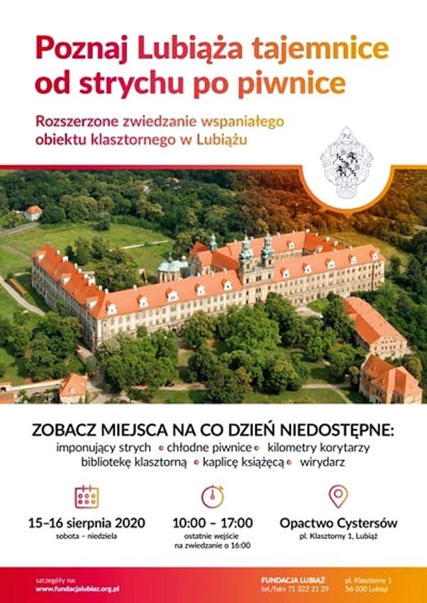 Zwiedzaj klasztor w Lubiążu od strychu po piwnicę