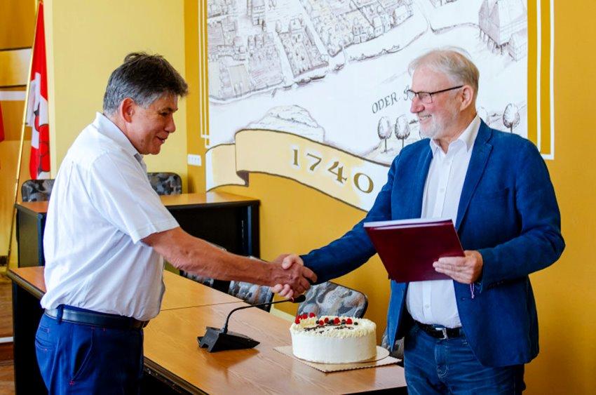 Podziękowania za wieloletnią pracę