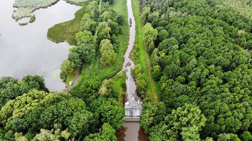 Woda ze Stawów Milickich wspomoże oczyszczanie Baryczy