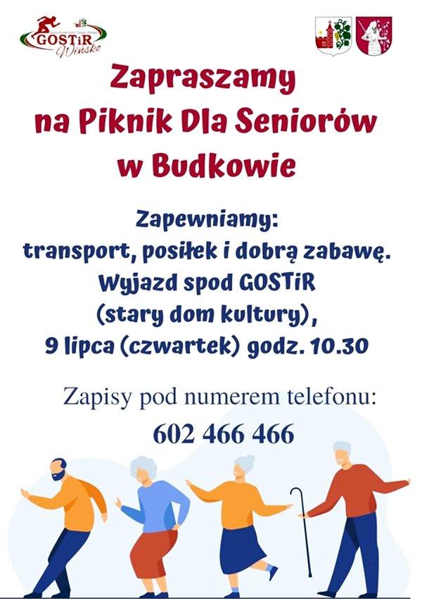 Piknik w Budkowie dla seniorów z gminy Wińsko