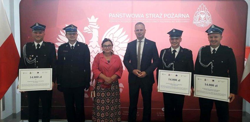 Strażacy z Wińska, Smogorzowa Wielkiego i Orzeszkowa z dotacjami