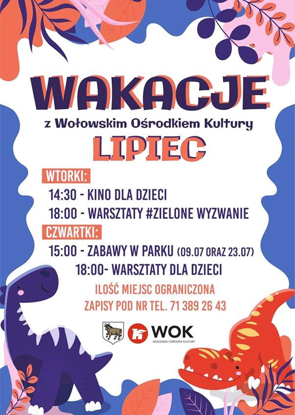 Wakacyjne atrakcje dla najmłodszych w Wołowie