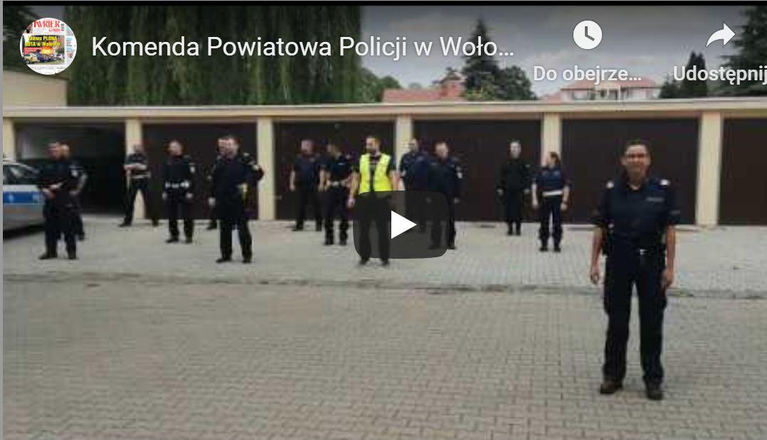 Policjanci włączyli się w akcję #GaszynChallenge [wideo]