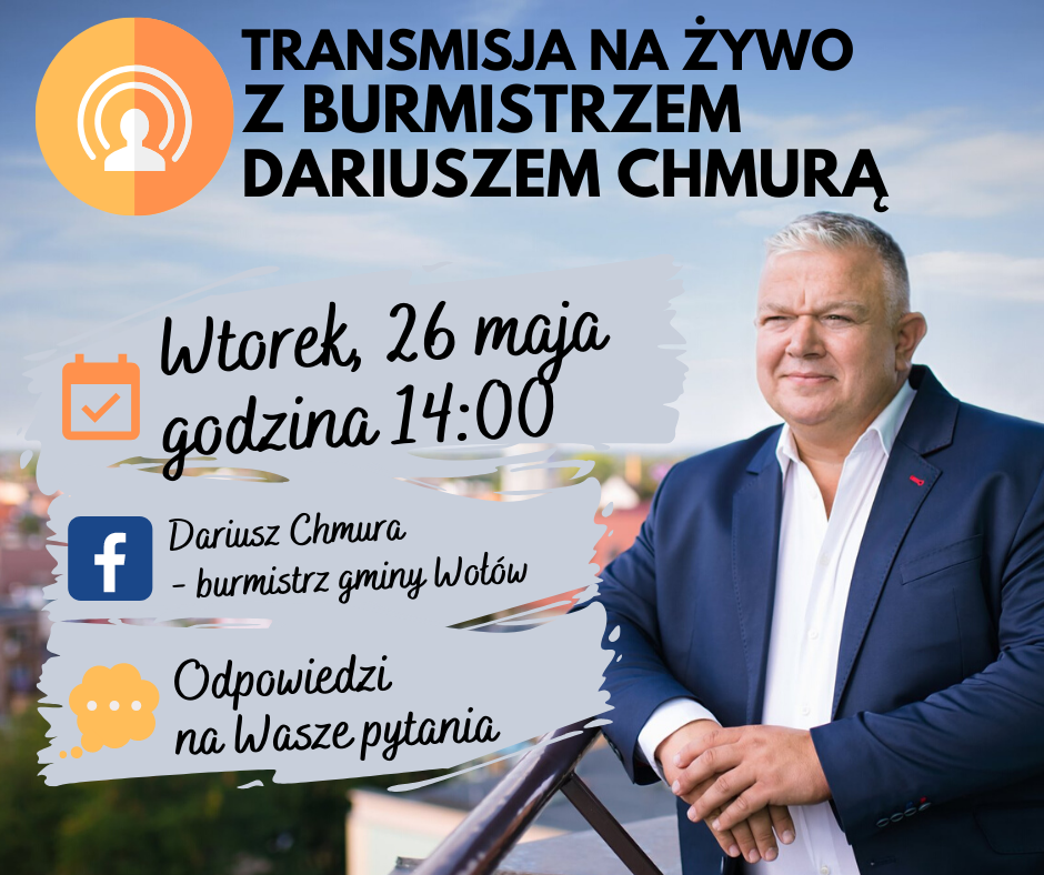 Transmisja na żywo z burmistrzem