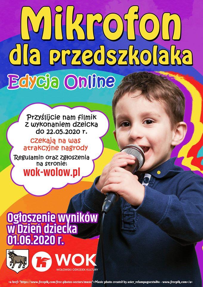 Mikrofon dla przedszkolaka - online