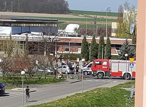 Wypadek w Brzegu Dolnym