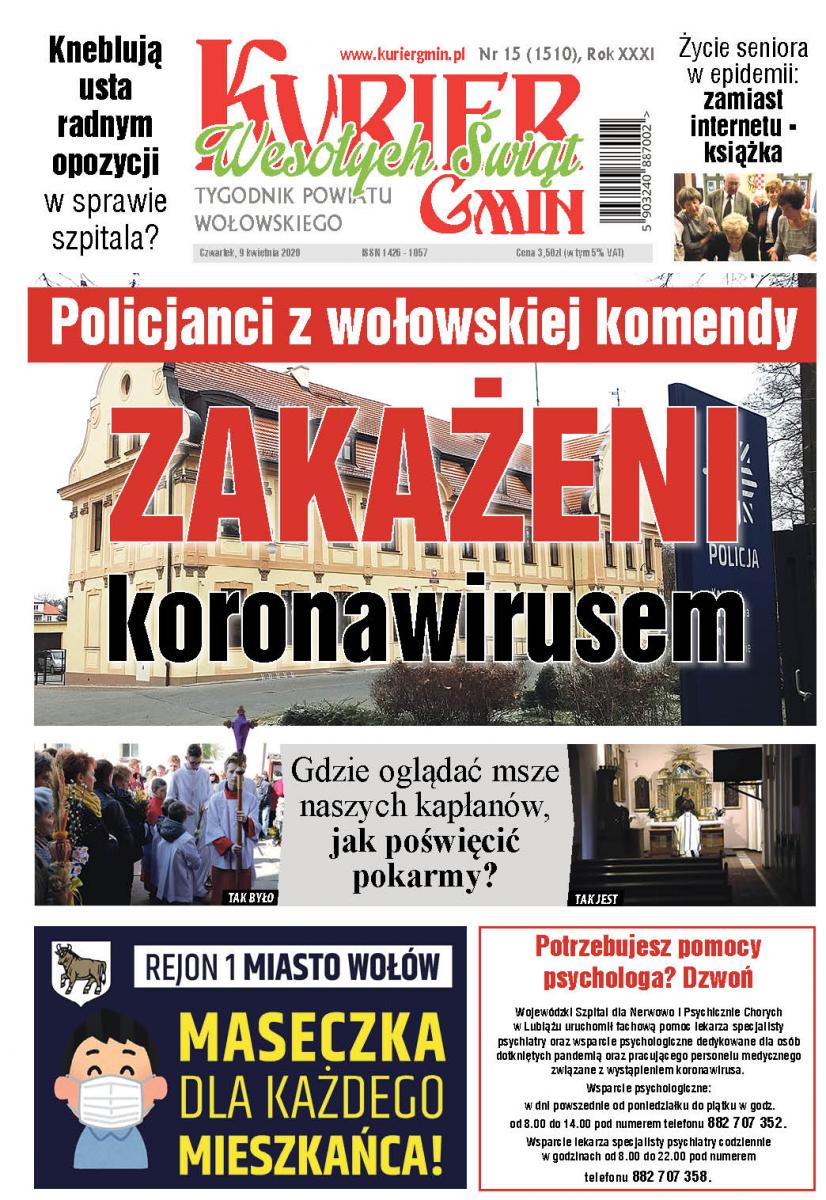 W najnowszym numerze: Policjanci z wołowskiej komendy zakażeni koronawirusem