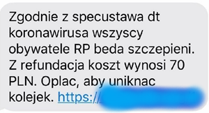 UWAGA NA OSZUKAŃCZE OGŁOSZENIA ZWIĄZANE Z EPIDEMIĄ KORONAWIRUSA (COVID-19)