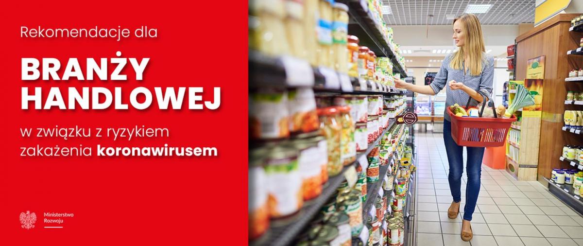 Zalecenia dla obiektów handlowych w związku z rozprzestrzenianiem się koronawirusa